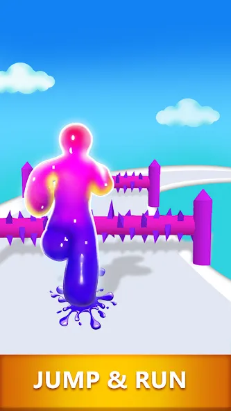Blob Dash - Endless Runner [MOD: безлимитные деньги и усиленные способности] — Скачать бесплатно (APK) — скриншот 2