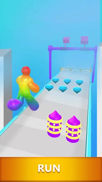 Blob Dash - Endless Runner [MOD: безлимитные деньги и усиленные способности] — Скачать бесплатно (APK) — скриншот 3