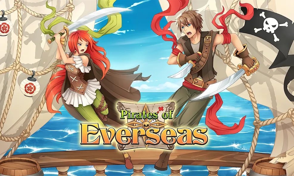 Скачать Pirates of Everseas [MOD: безлимитные ресурсы и быстрый прогресс] на телефон — скриншот 5