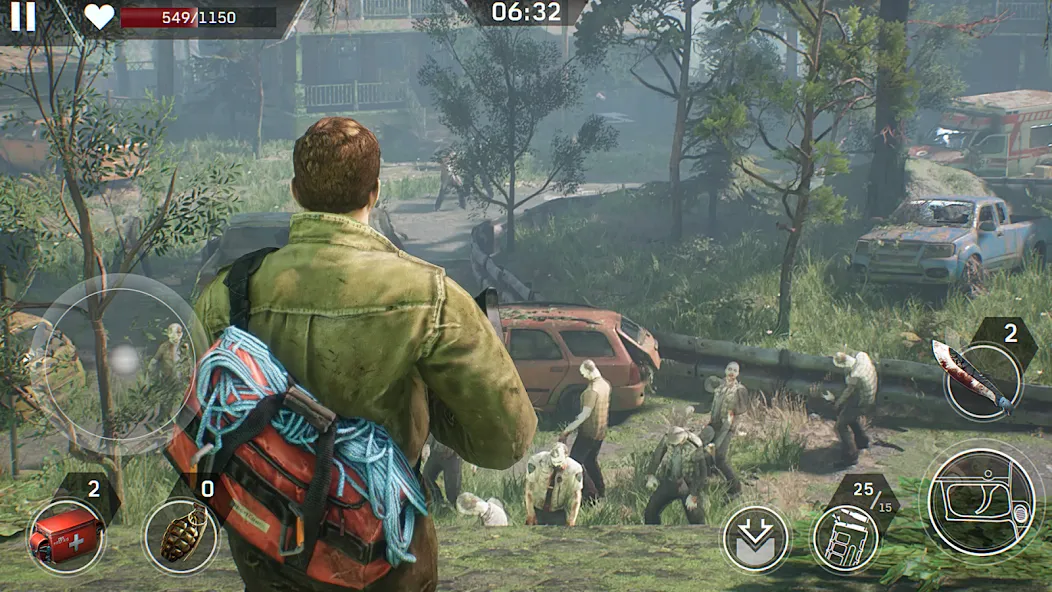 Скачать взлом Left to Survive: Zombie Games [MOD: безлимитные ресурсы и оружие] — скриншот 1