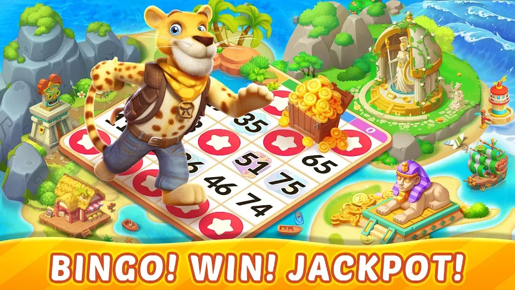 Bingo Aloha-Bingo tour at home [MOD: безлимитные монеты и бонусы] (Бесплатно / APK) — скриншот 1