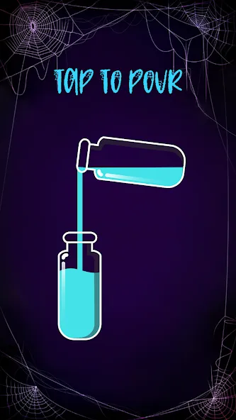 Взломанная Soda Sort: Water Color Puzzle [MOD: безлимитные монеты и подсказки] на Андроид — скриншот 1