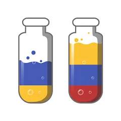 Взломанная Soda Sort: Water Color Puzzle [MOD: безлимитные монеты и подсказки] на Андроид