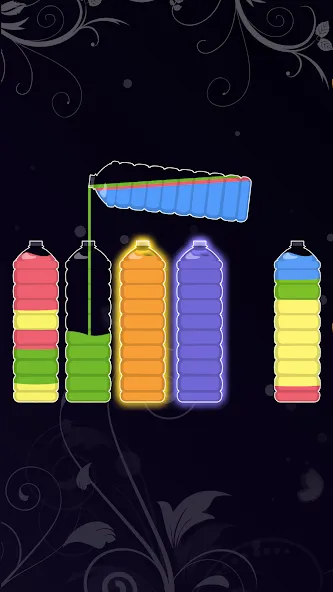 Water Sort - Color Puzzle Game [MOD: без рекламы и все уровни открыты] — Скачать бесплатно (APK) — скриншот 1