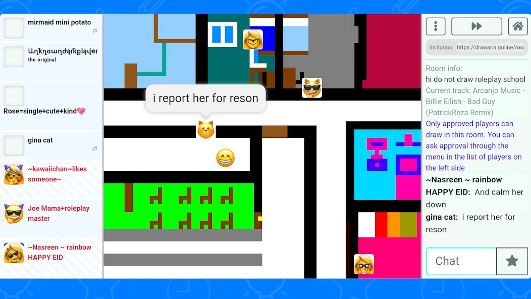 Drawaria.Online - Pictionary / [MOD: рисование без ограничений и рекламы] — Скачать бесплатно (APK) — скриншот 1