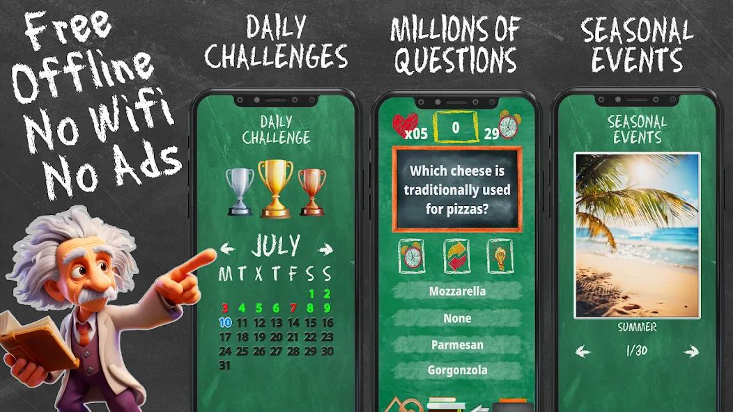Quiz Games Offline Games [MOD: без рекламы и все викторины открыты] последняя версия — скриншот 2
