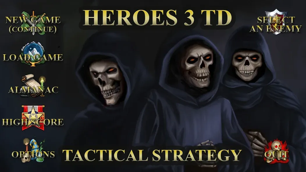Скачать Heroes 3 of Might: Magic TD [MOD: безлимитные ресурсы и усиленные герои] — скриншот 1