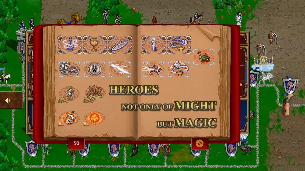Скачать Heroes 3 of Might: Magic TD [MOD: безлимитные ресурсы и усиленные герои] — скриншот 3