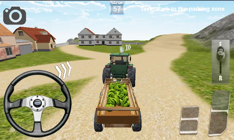 Скачать взлом Tractor Farming Simulator 3D [MOD: безлимитные деньги и топливо] — скриншот 2