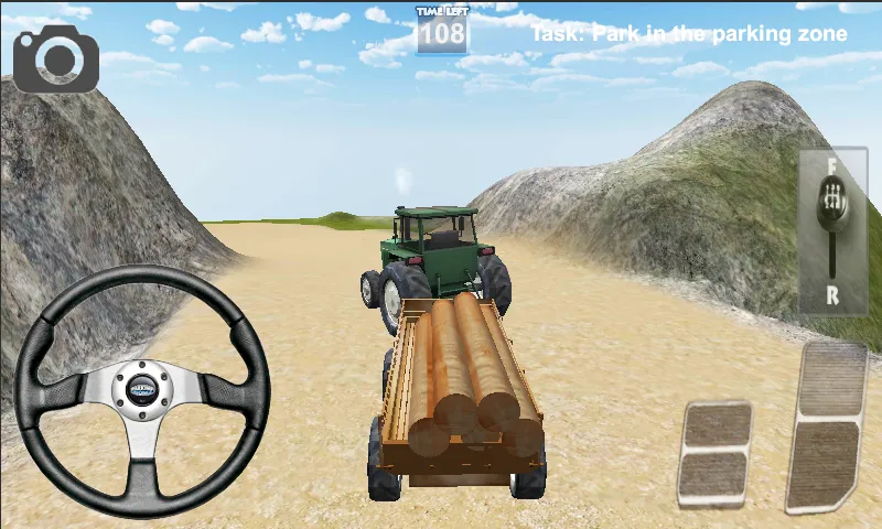 Скачать взлом Tractor Farming Simulator 3D [MOD: безлимитные деньги и топливо] — скриншот 3
