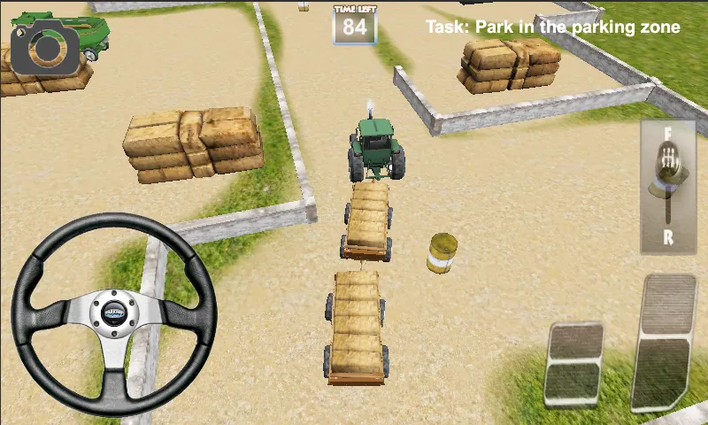 Скачать взлом Tractor Farming Simulator 3D [MOD: безлимитные деньги и топливо] — скриншот 4