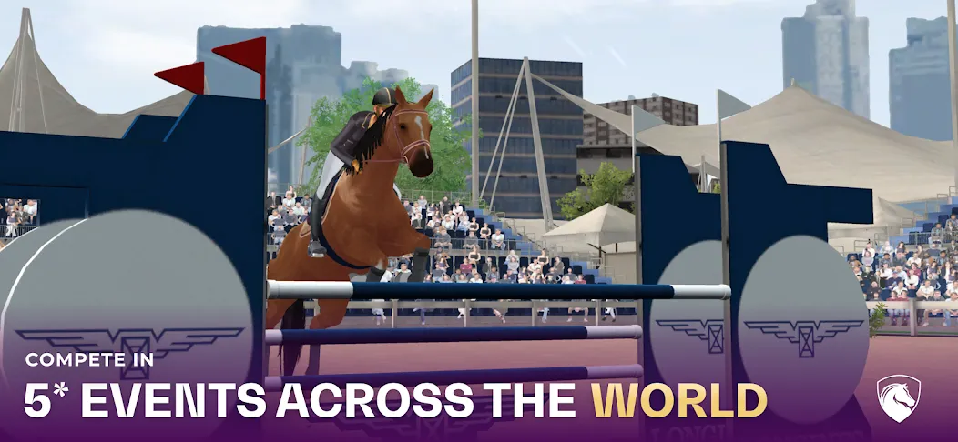 Взломанная FEI Equestriad World Tour [MOD: безлимитные деньги и все лошади] на Андроид — скриншот 2