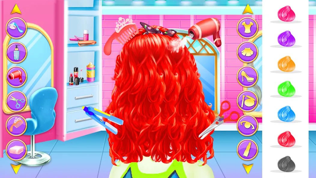 Fashion Braid Hairstyles Salon [MOD: безлимитные деньги и все прически открыты] на Андроид — скриншот 1