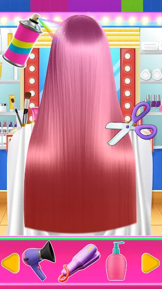 Fashion Braid Hairstyles Salon [MOD: безлимитные деньги и все прически открыты] на Андроид — скриншот 3