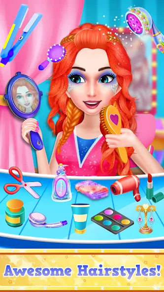 Fashion Braid Hairstyles Salon [MOD: безлимитные деньги и все прически открыты] на Андроид — скриншот 4