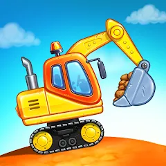 Скачать взлом Kids truck games Build a house [MOD: без рекламы и все машины]