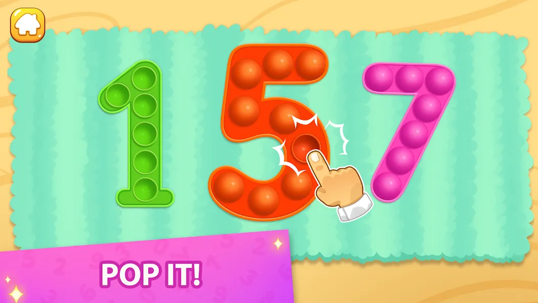 Numbers for kid Learn to count [MOD: разблокированы все задания и режимы] (Бесплатно / APK) — скриншот 1