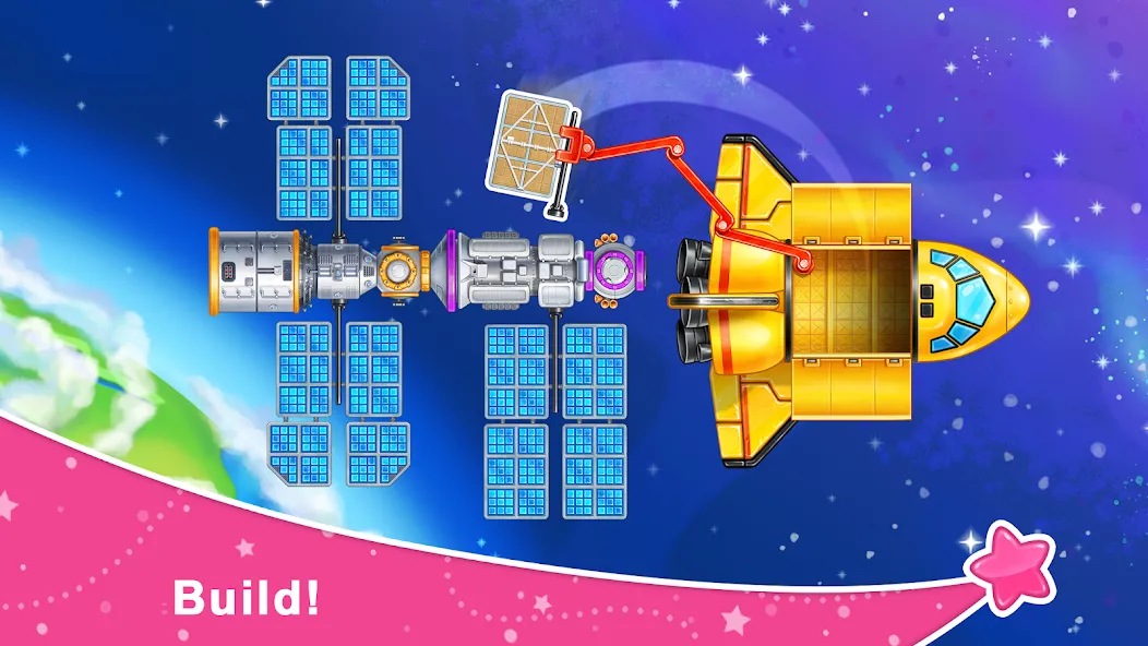 Rocket 4 space games Spaceship [MOD: бесконечное топливо и открытые уровни] последняя версия — скриншот 3