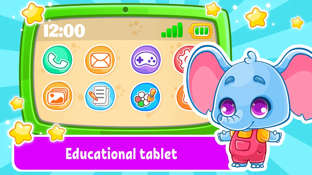 Скачать Babyphone & tablet: baby games [MOD: разблокированы все игры и функции] на телефон — скриншот 1