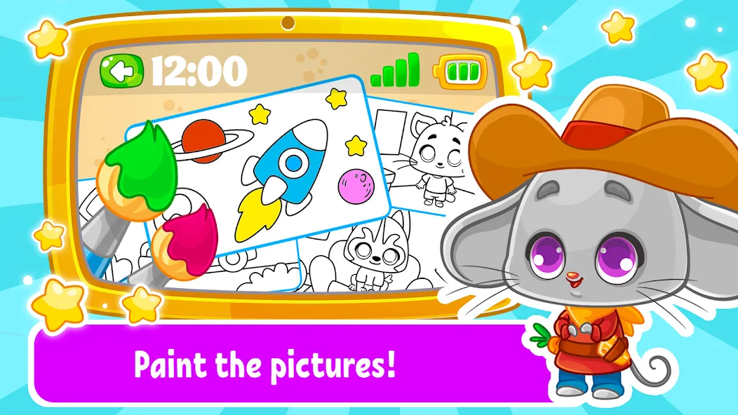 Скачать Babyphone & tablet: baby games [MOD: разблокированы все игры и функции] на телефон — скриншот 3