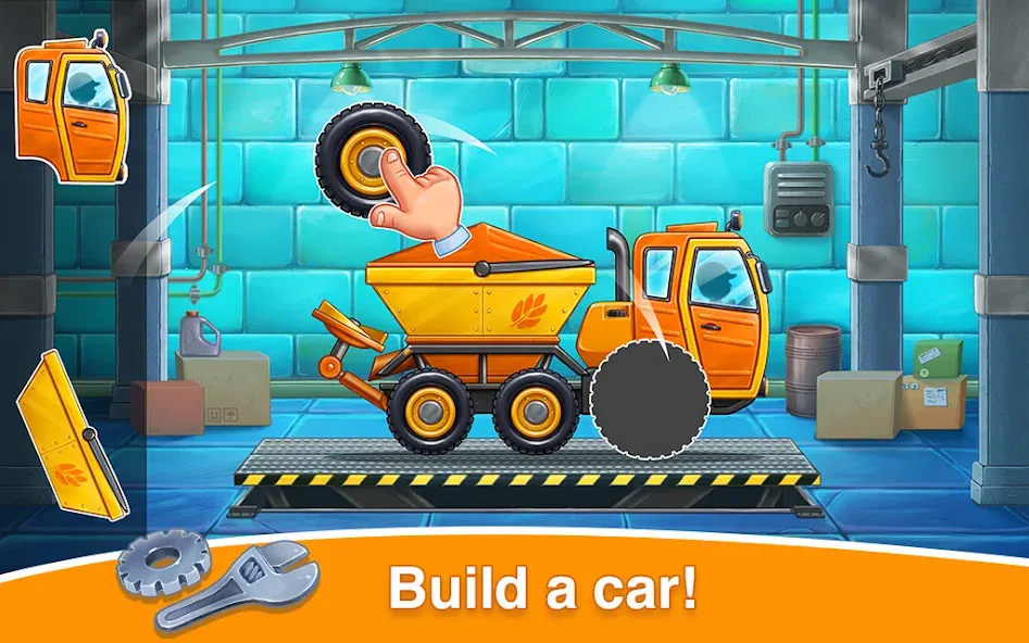 Скачать Farm land & Harvest Kids Games [MOD: без рекламы и все уровни открыты] на телефон — скриншот 1