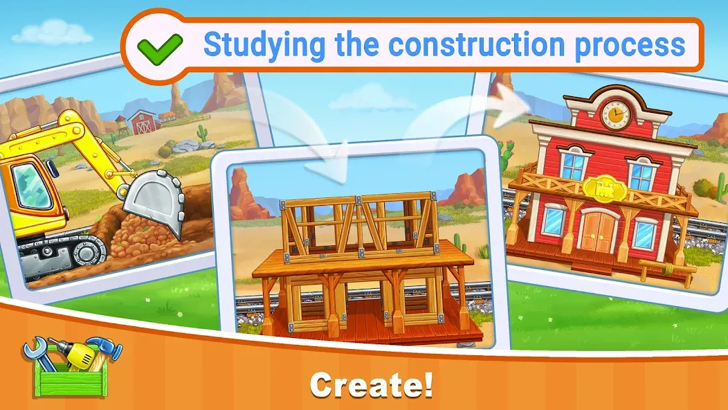 Взломанная Train Games for Kids: station [MOD: все поезда и станции открыты] на Андроид — скриншот 4