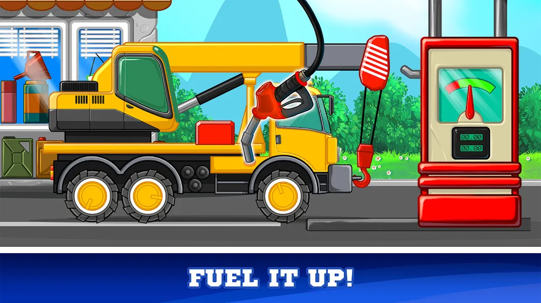Kids Cars Games build a truck [MOD: безлимитные деньги и все машины открыты] — Скачать бесплатно (APK) — скриншот 4