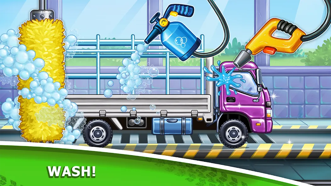 Взломанная Truck games - build a house [MOD: безлимитные деньги и ресурсы] на Андроид — скриншот 3
