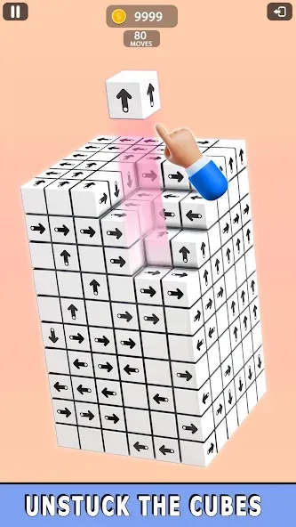 Взломанная Tap Away: Puzzle Games [MOD: без рекламы и все уровни открыты] на Андроид — скриншот 2
