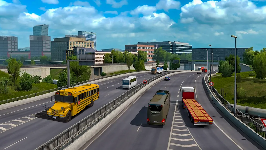 School Bus Transport Simulator [MOD: безлимитные деньги и все автобусы] — Скачать бесплатно (APK) — скриншот 4