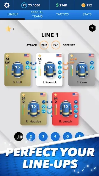 Скачать World Hockey Manager 24 [MOD: безлимитные деньги и ресурсы] — скриншот 1