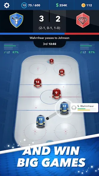 Скачать World Hockey Manager 24 [MOD: безлимитные деньги и ресурсы] — скриншот 3