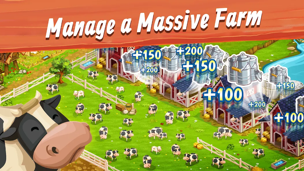 Big Farm: Mobile Harvest [MOD: безлимитные деньги и ресурсы] последняя версия — скриншот 3