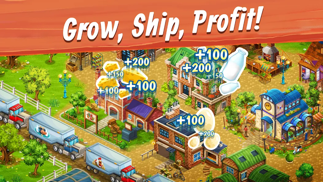 Big Farm: Mobile Harvest [MOD: безлимитные деньги и ресурсы] последняя версия — скриншот 4