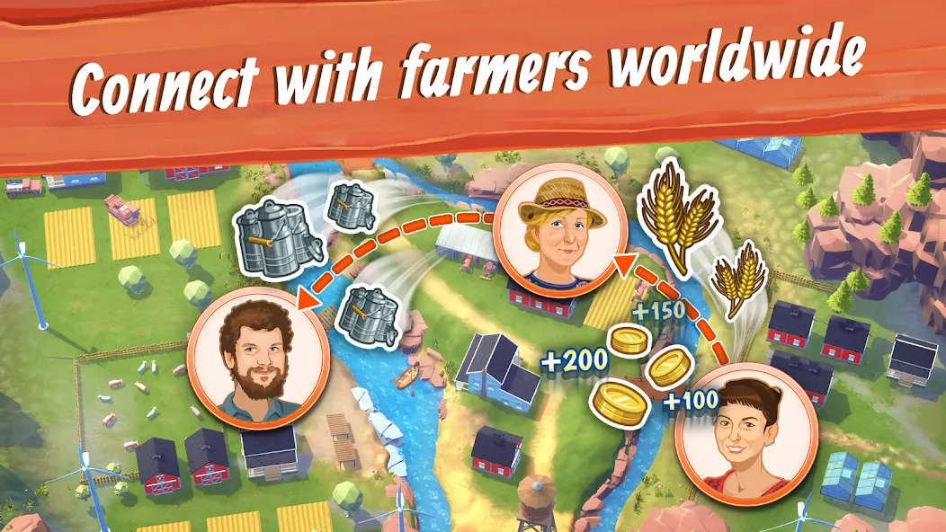 Big Farm: Mobile Harvest [MOD: безлимитные деньги и ресурсы] последняя версия — скриншот 5