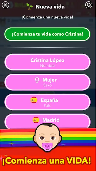 BitLife Español [MOD: безлимитные деньги и все профессии] последняя версия — скриншот 1
