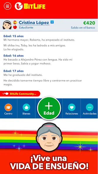 BitLife Español [MOD: безлимитные деньги и все профессии] последняя версия — скриншот 4