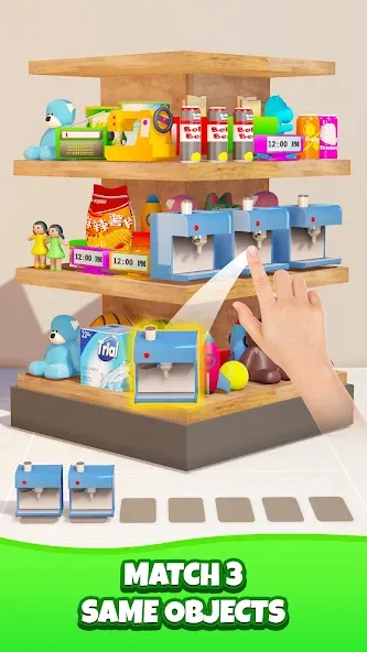 Match Triple Goods 3D [MOD: без рекламы и подсказок] (Бесплатно / APK) — скриншот 3