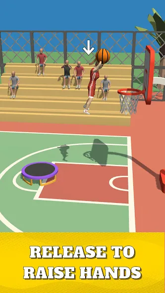 Dunk Team [MOD: безлимитные деньги и усиленная команда] — Скачать бесплатно (APK) — скриншот 2