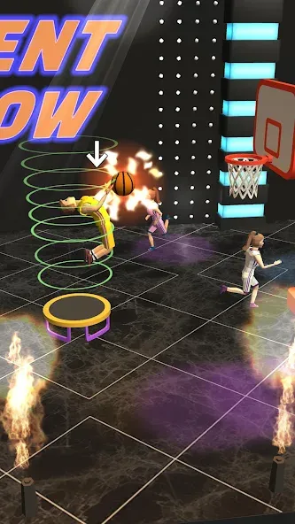 Dunk Team [MOD: безлимитные деньги и усиленная команда] — Скачать бесплатно (APK) — скриншот 5