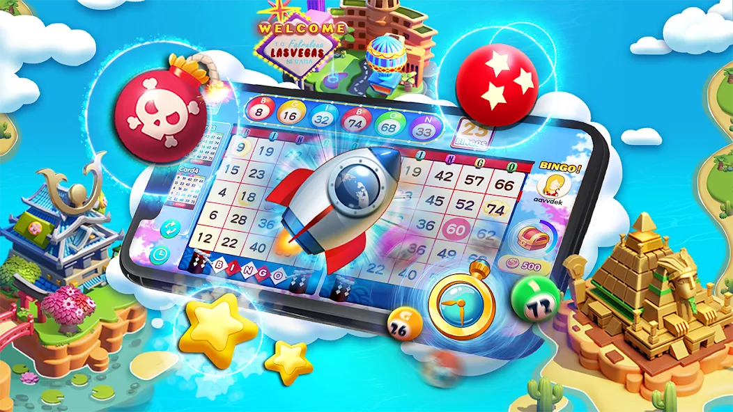 Bingo Lucky: Play Bingo Games [MOD: безлимитные монеты и бонусы] (Бесплатно / APK) — скриншот 3