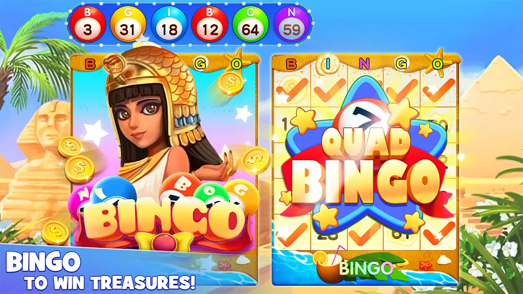 Bingo Lucky: Play Bingo Games [MOD: безлимитные монеты и бонусы] (Бесплатно / APK) — скриншот 5