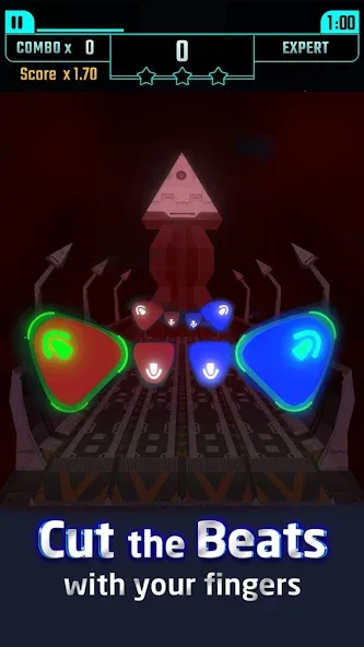Beat Swiper [MOD: без рекламы и все песни открыты] последняя версия — скриншот 1