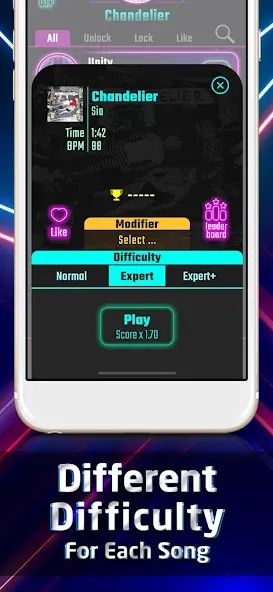 Beat Swiper [MOD: без рекламы и все песни открыты] последняя версия — скриншот 4