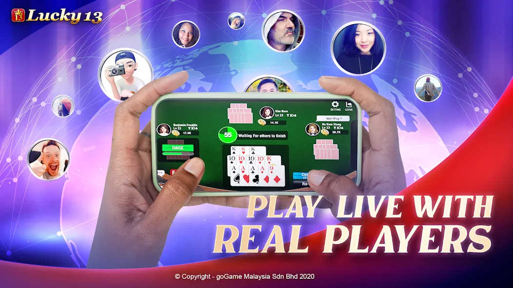 Скачать Lucky 13: 13 Poker Puzzle [MOD: безлимитные монеты и подсказки] на телефон — скриншот 5