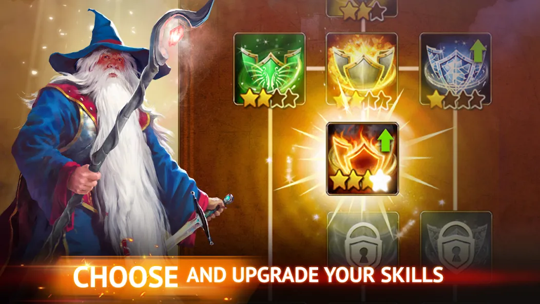 Guild of Heroes: Adventure RPG [MOD: безлимитные ресурсы и мощное снаряжение] — Скачать бесплатно (APK) — скриншот 2