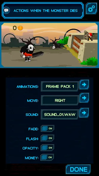 Взломанная Simple game-dev 2D [MOD: безлимитные ресурсы и готовые проекты] на Андроид — скриншот 4