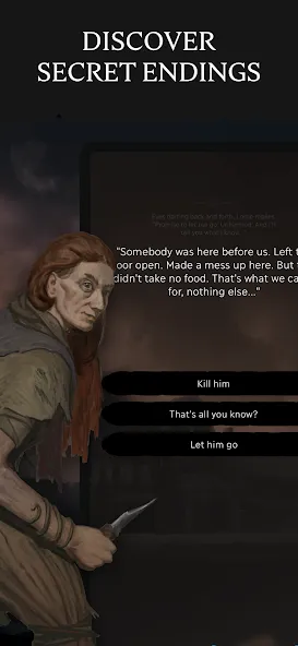 Eldrum: Red Tide - Text RPG [MOD: безлимитные ресурсы и открытые возможности] на Андроид — скриншот 5