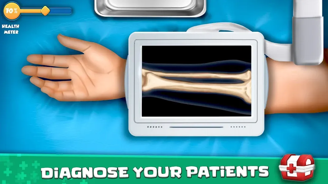 Скачать Hospital Surgeon: Doctor Game [MOD: безлимитные деньги и все операции открыты] — скриншот 2