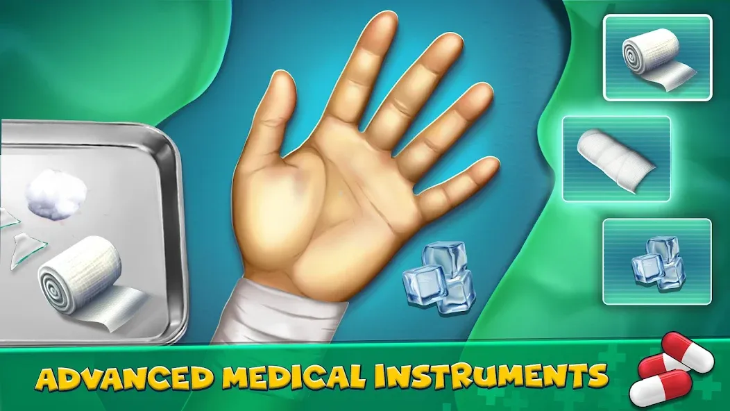 Скачать Hospital Surgeon: Doctor Game [MOD: безлимитные деньги и все операции открыты] — скриншот 5